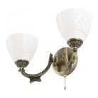 Бра с плафонами Arte Milano 343837/2W AB AM343837