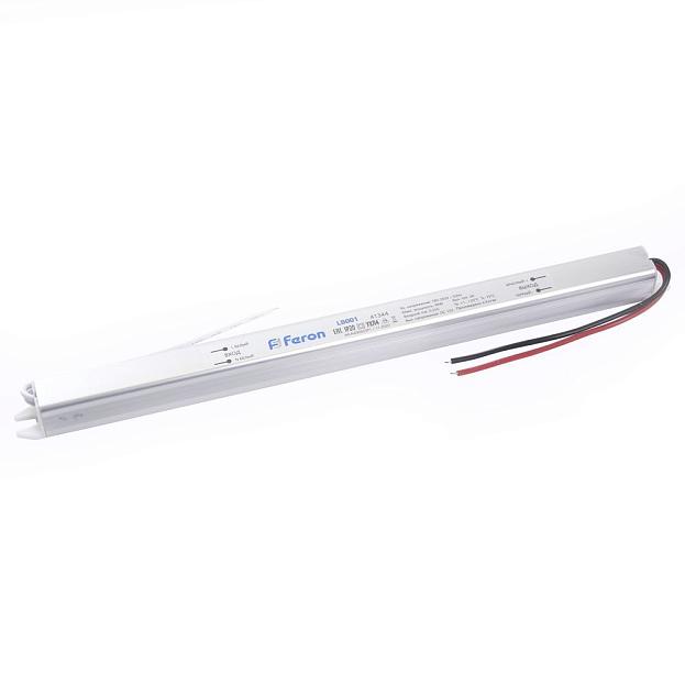 Трансформатор для светодиодной ленты Feron 41344 48W 12V (драйвер), LB001
