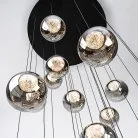 Подвесная люстра Modelux ML.2338.25 BK-CR