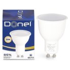 Светодиодная лампа 9Вт, MR16, 220В, GU10, 4000K, 720Лм, Ra>80, 110°, D50хH65мм, Dim Triac Donel DN03004N9GU10Dim DN03