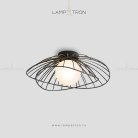 Потолочный светильник JARDIN Цвет Черный Lampatron jardin-black 4218-10543