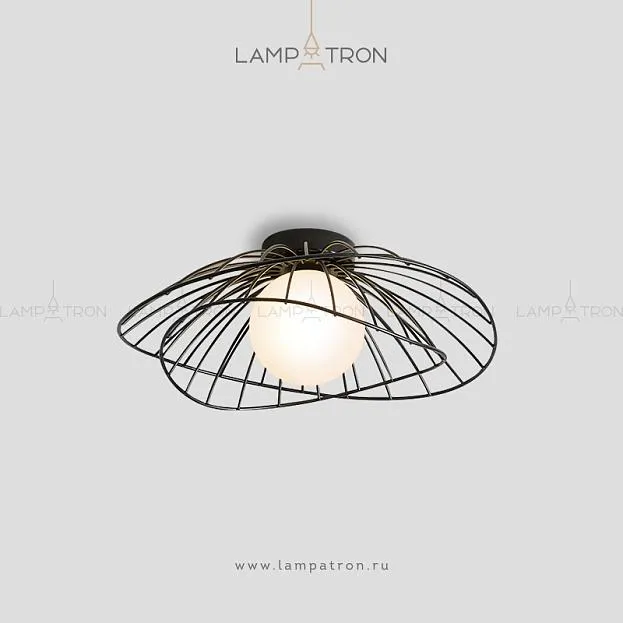 Потолочный светильник JARDIN Цвет Черный Lampatron jardin-black 4218-10543 Потолочный светильник JARDIN Цвет Черный Lampatron jardin-black 4218-10543