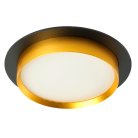 Светильник встраиваемый  Feron 51356 DL507 потолочный GX53 черный + золото круг
