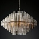 Подвесная люстра Restoration Hardware Emile Round Chandelier Chrome ImperiumLoft 147789-22 40.2676