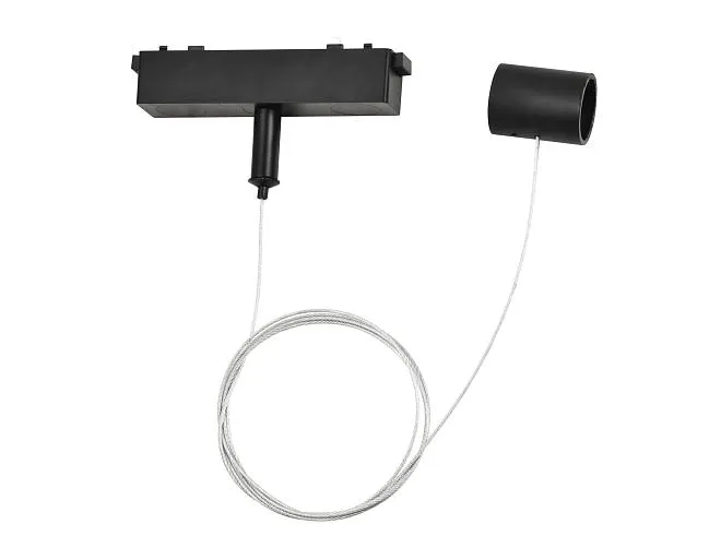 Подвес для трековых светодиодных гибких светильников Magnetic Ultra Slim 1.5m Ambrella light GV1777 BK