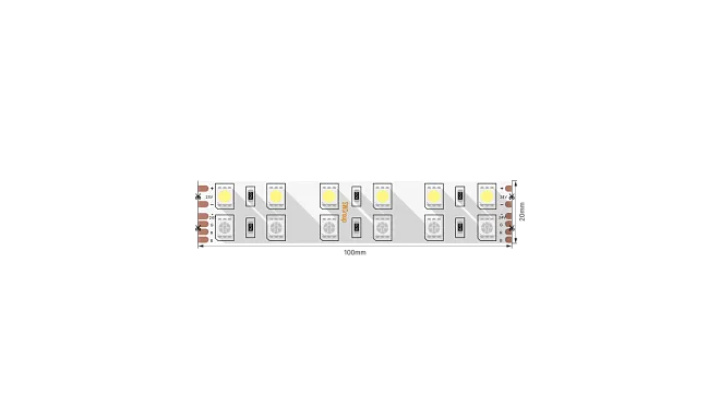 Светодиодная лента 5050, 120 LED/м, 28,8 Вт/м, 24В , IP20, Цвет: RGB + холодный белый SWG SWG5120-24-28.8-RGBW-M Светодиодная лента 5050, 120 LED/м, 28,8 Вт/м, 24В , IP20, Цвет: RGB + холодный белый SWG SWG5120-24-28.8-RGBW-M