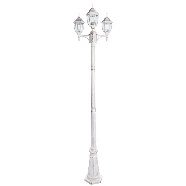 Парковый светильник Arte Lamp A3151PA-3WG PEGASUS Парковый светильник Arte Lamp A3151PA-3WG PEGASUS