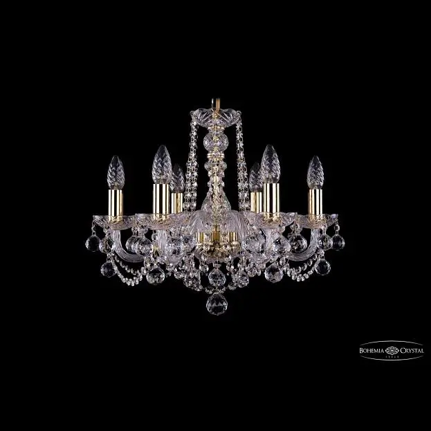 Люстра хрустальная Bohemia 1402/6/160 G Balls Люстра хрустальная Bohemia 1402/6/160 G Balls