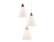 Подвесной светильник WH/FGD белый/золото E27/3 max 40W D360*800 Ambrella light TR8433/3
