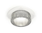 Комплект встраиваемого светильника с композитным хрусталем Ambrella light XC6512040 Techno