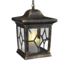 Уличные подвесные светильники Uniel USL-S-180/PT220 Bronze lantern