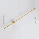 Бра KEMMA WALL LITE Склад. 5,5 × 120 см. Цвет золото. Теплый свет Lampatron s-kemma-wall-lite-120-gold-warm 6257-25746