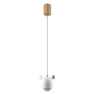 Подвесной светодиодный светильник Crystal Lux Amigo SP Led White