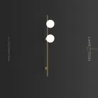 Бра OHLA 2 плафона. Цвет латунь Lampatron 8452-23240