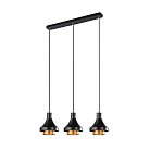 Подвесной светильник Escada 1147/3S E27*60W Black Escada 1147/3S Black