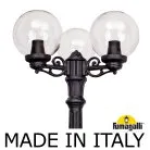 Садово-парковый фонарь FUMAGALLI GIGI BISSO/G250 3L G25.156.S30.AXE27 Черный