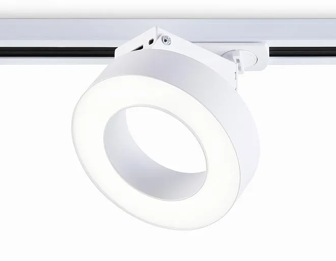 Трековый однофазный светодиодный светильник Ambrella light GL6866 WH