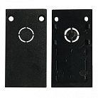 Боковая заглушка для встраиваемого магнитного шинопровода iLEDEX TECHNICAL END CAP 4822-026-BK (2 шт) VISION48/22