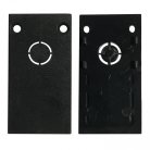 Боковая заглушка для встраиваемого магнитного шинопровода iLEDEX TECHNICAL END CAP 4822-026-BK (2 шт) VISION48/22
