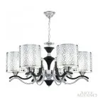Люстра подвесная с плафонами 306787/6 Bk/Ni Arte Milano Florentia