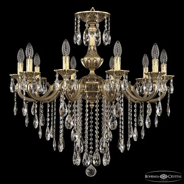 Люстра хрустальная Bohemia Ivele Crystal AL78101/10/250 B AGB Люстра хрустальная Bohemia Ivele Crystal AL78101/10/250 B AGB