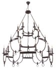 Люстра Crystal Lux SUERTE BROWN SP12+6+6 3110/324