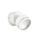 Уличный настенный светильник Ideal Lux 285481 OMEGA AP ROUND BIANCO 4000K