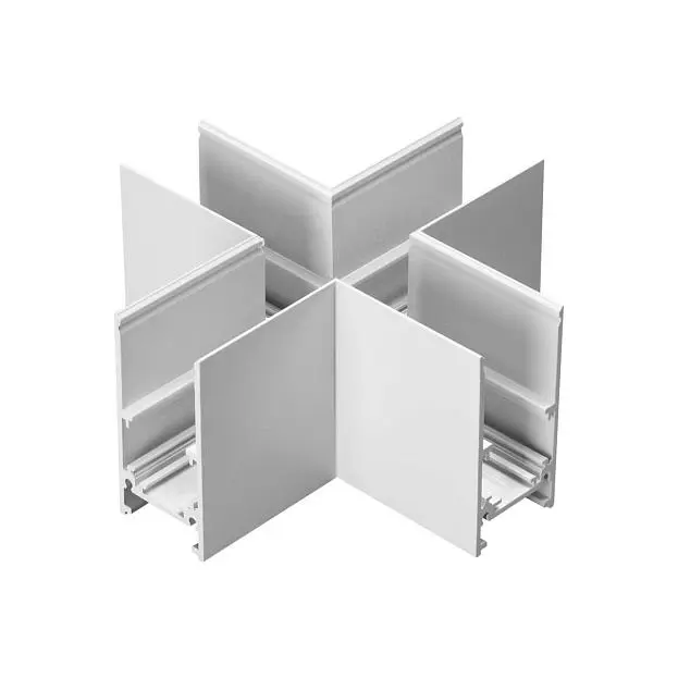 Соединитель для низковольтного шинопровода "X-образный" NOVOTECH 135171 Flum Соединитель для низковольтного шинопровода "X-образный" NOVOTECH 135171 Flum