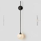 Бра LEROY WALL Цвет Черный Lampatron f-leroy-wall-black 8128-22245