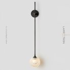 Бра LEROY WALL Цвет Черный Lampatron f-leroy-wall-black 8128-22245