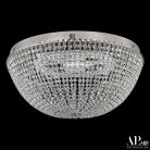 Люстра светодиодная хрустальная с пультом APL LED SH501.2.50.A.LED-DIM.Ni Sicilia