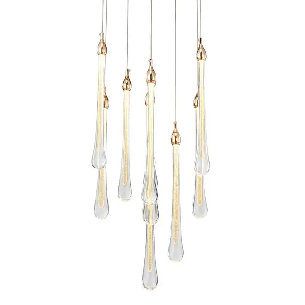 Подвесной светильник Delight Collection OM801670-10-G Teardrop Подвесной светильник Delight Collection OM801670-10-G Teardrop
