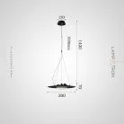 Подвесной светильник VILLEM Размер S. Цвет черный Lampatron villem-black-s-neut 9031-25695