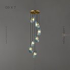 Готовая комбинация светильников LUCIA COMBO 7 ламп Lampatron f-lucia-combo-7 6760-18486