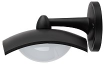 Настенный светильник уличный ЭРА ДБУ 07-8-004 3000К «Дели 4» черный