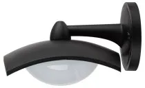 Настенный светильник уличный ЭРА ДБУ 07-8-004 3000К «Дели 4» черный