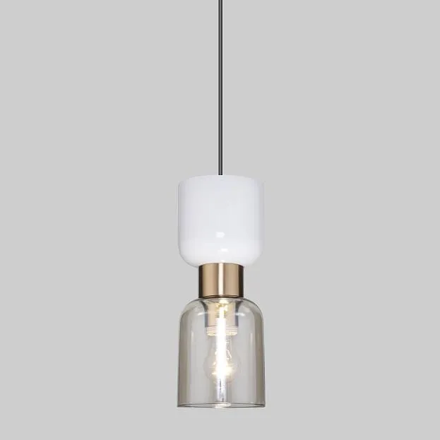 Подвесной светильник Eurosvet 50118/1 латунь Tandem a053235