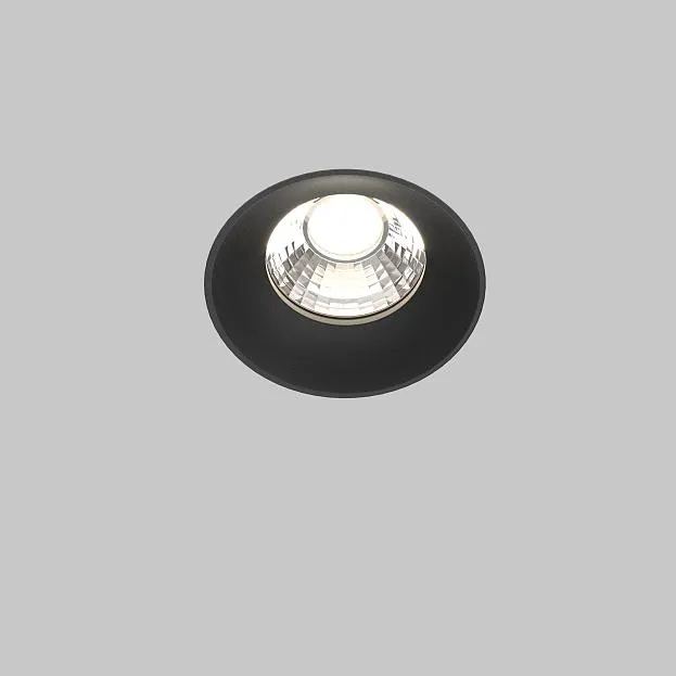 Встраиваемый светильник Maytoni DL058-12W4K-TRS-B Round