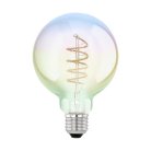 Светодиодная лампа Eglo 110207 G95, 1x4W(E27), 2000К, стекло, радужный