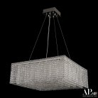 Люстра светодиодная хрустальная APL LED SH03.60.A.Ni.4000 Sicilia