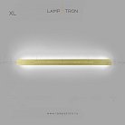 Бра SOURIS Размер XL. Цвет Золото. Трехцветный свет Lampatron 4317-10923