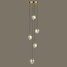 Подвесной светильник Delight Collection MD24001033-5A gold/clear