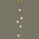 Подвесной светильник Delight Collection MD24001033-5A gold/clear