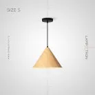 Подвесной светильник NOOMI Размер S. Светлое Дерево Lampatron noomi-s-light 6206-16680