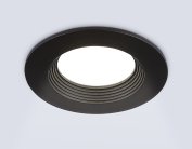 Встраиваемый светильник Ambrella light TN102816 BK черный GU5.3 D80*28