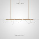 Реечный, рядный светильник GLORIFY L Размер M. Теплый свет Lampatron 3031-7372