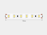 Светодиодная лента - 2835, 120 LED/м, 9,6 Вт/м, 24В , IP20, Цвет: Нейтральный белый SWG SWG-EC2120-24-9.6-NW