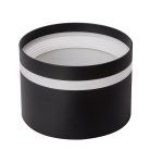 Светильник потолочный HL372 LUNA 25W, 230V, GX70, черный Feron 48735