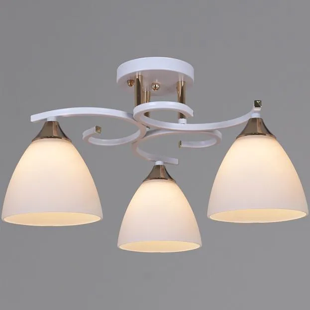 Потолочная люстра Reluce 05009-0.3-03 WH+FG Потолочная люстра Reluce 05009-0.3-03 WH+FG