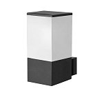 Уличный настенный светильник Arte Lamp A3710AL-1BK PLATE
